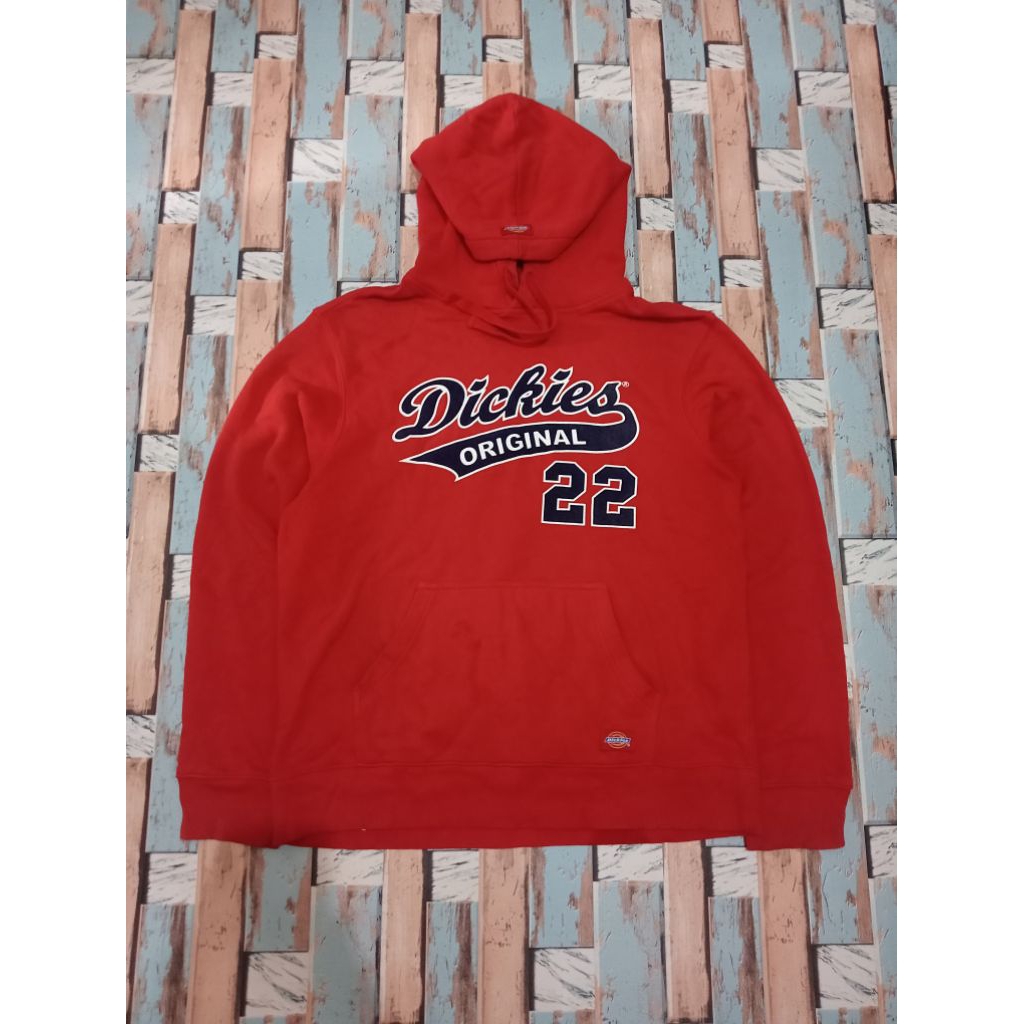 HOODIE DICKIES VV RED, S MEDIUM