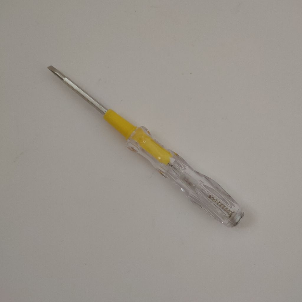 Obeng Testpen Bolak Balik Transparan Kecil Taspen Arus Balik Tespen Listrik 2010