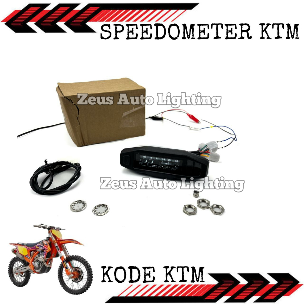 Speedometer Digital KTM Mini Speedometer KTM Universal Klx Crf Wr CB Speedo LED LCD