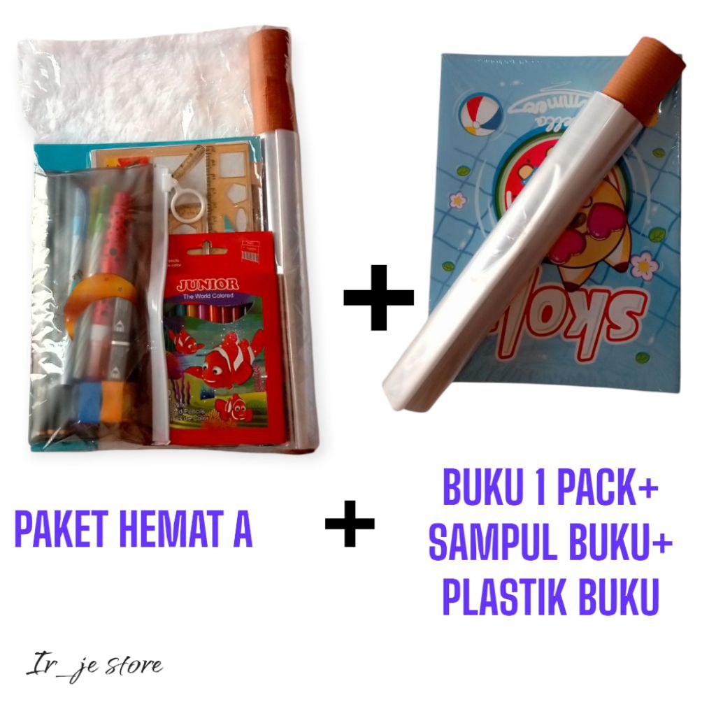 

PAKET BUNDLING ALAT TULIS SEKOLAH PAKET HEMAT PERLENGKAPAN SEKOLAH