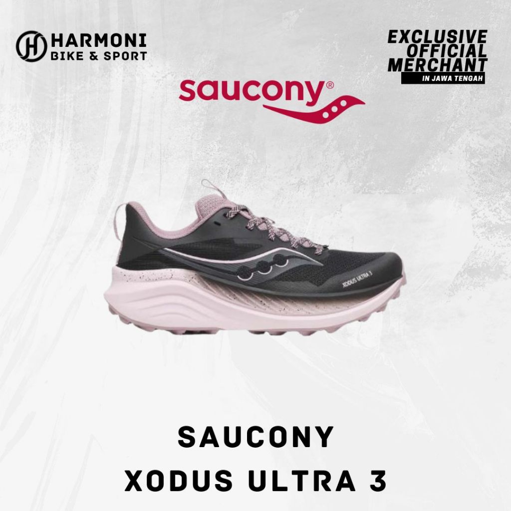 Saucony Xodus Ultra 3 Trail Running Shoes Wanita