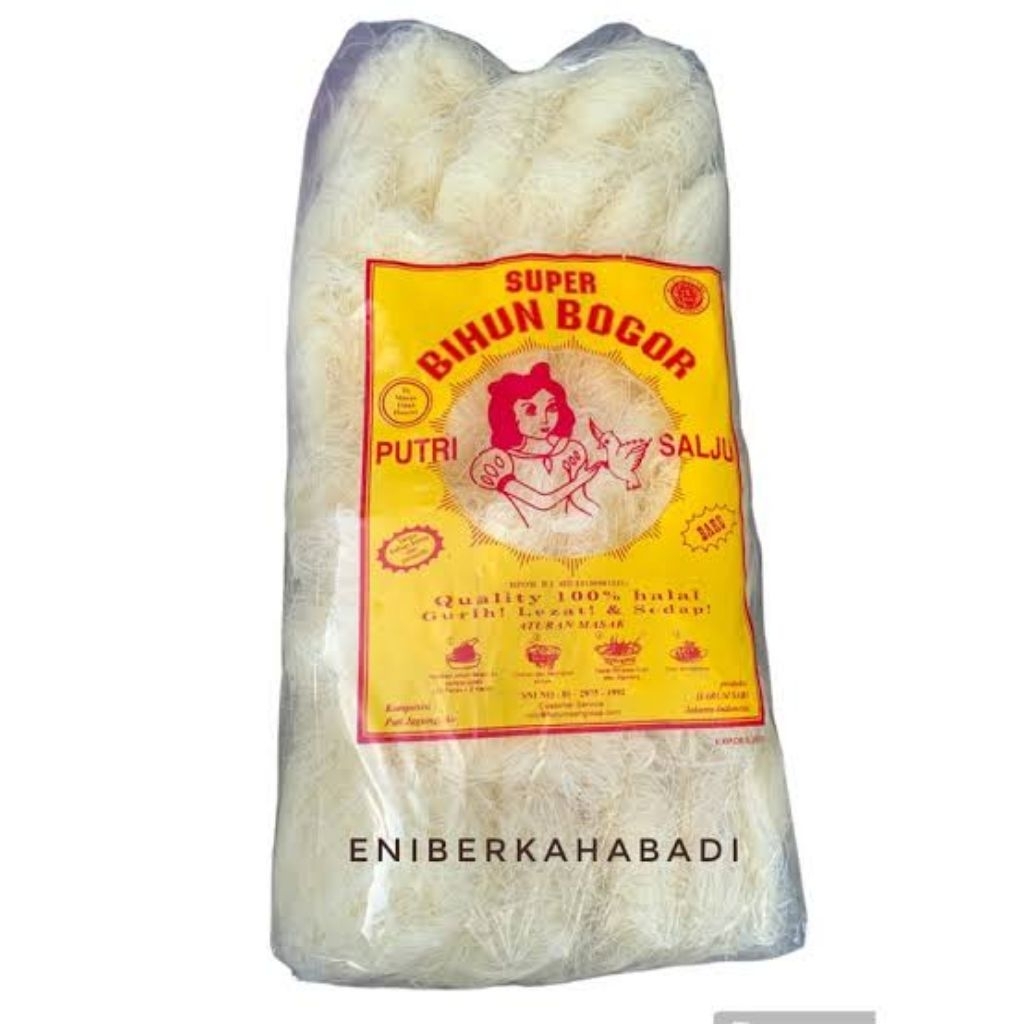 

1kg bihun putri salju 100%halal dibuat dari bahan kualitas terbaik