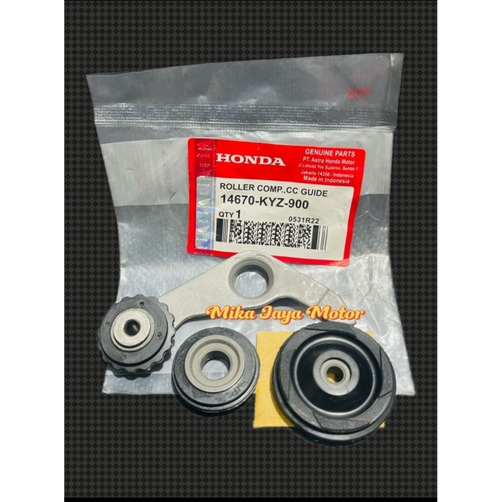 Rol Keteng Set Honda KYZ Supra x 125 Fi Helm in Blade fi 125 ORI