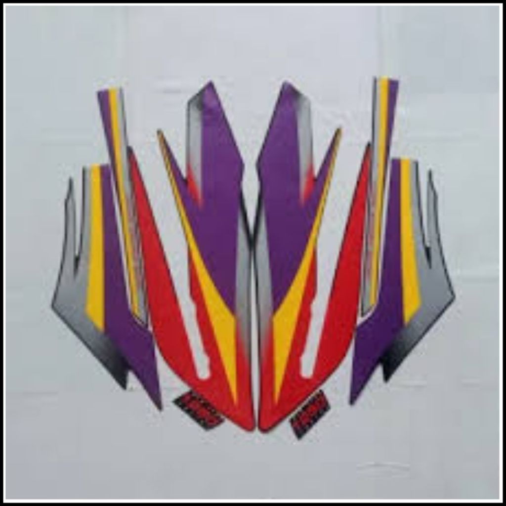 STIKER STRIPING STANDART HONDA ORIGINAL | STRIPING GL PRO 1996 - 1997 | TERMURAH & BERKUALITAS