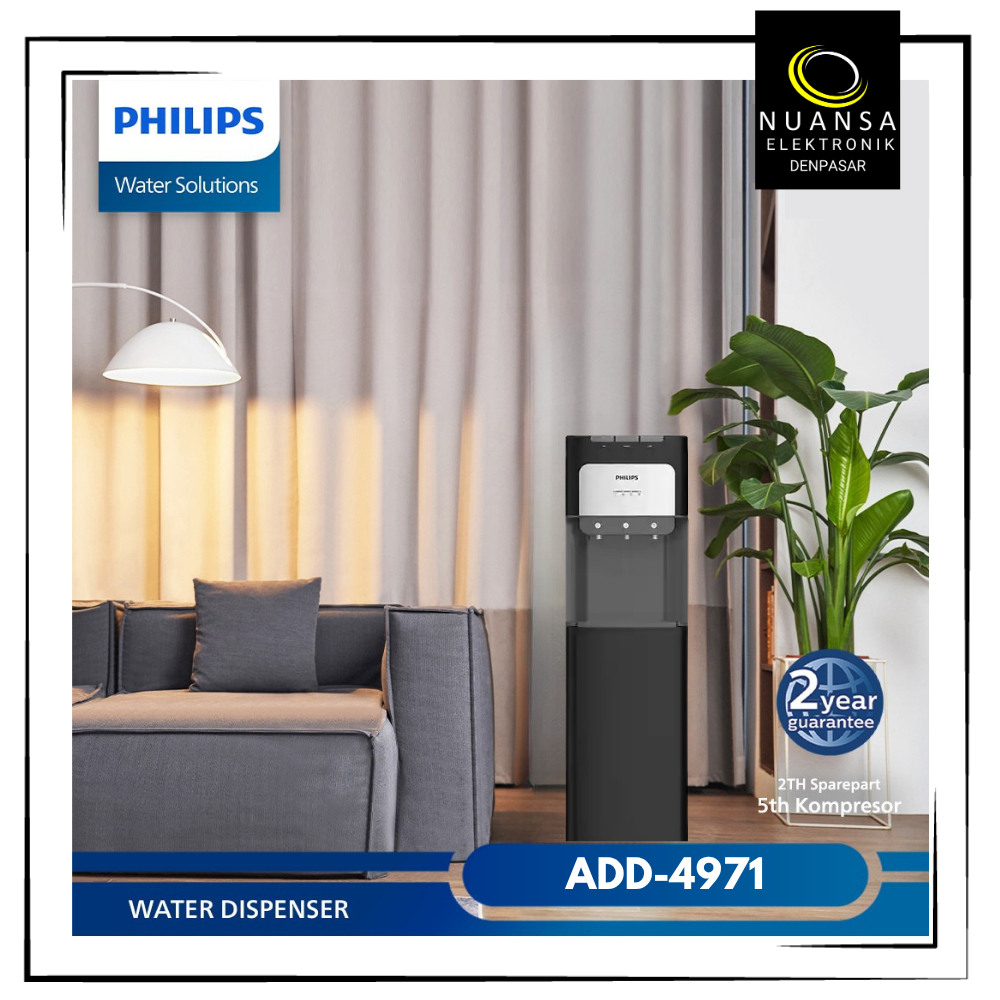 DISPENSER PHILIPS ADD 4971 BLACK - NUANSA ELEKTRONIK DENPASAR