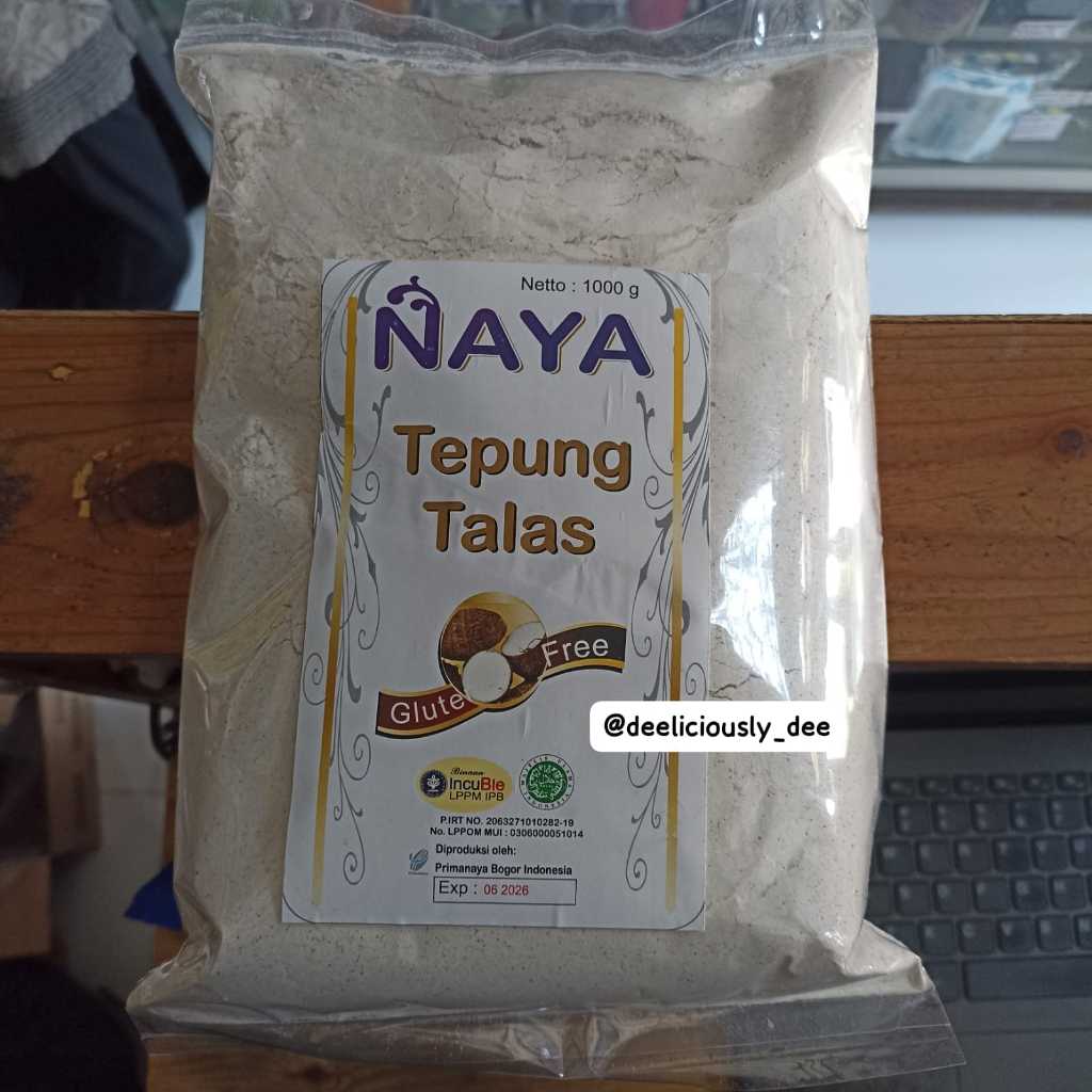 

NAYA Tepung Talas | Tepung Talas Belitung 1kg (GLUTEN FREE)
