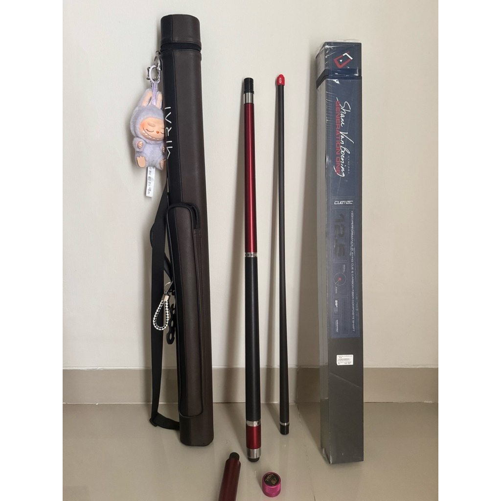 Stick billiard Cuetec SVB ruby red FULLSET