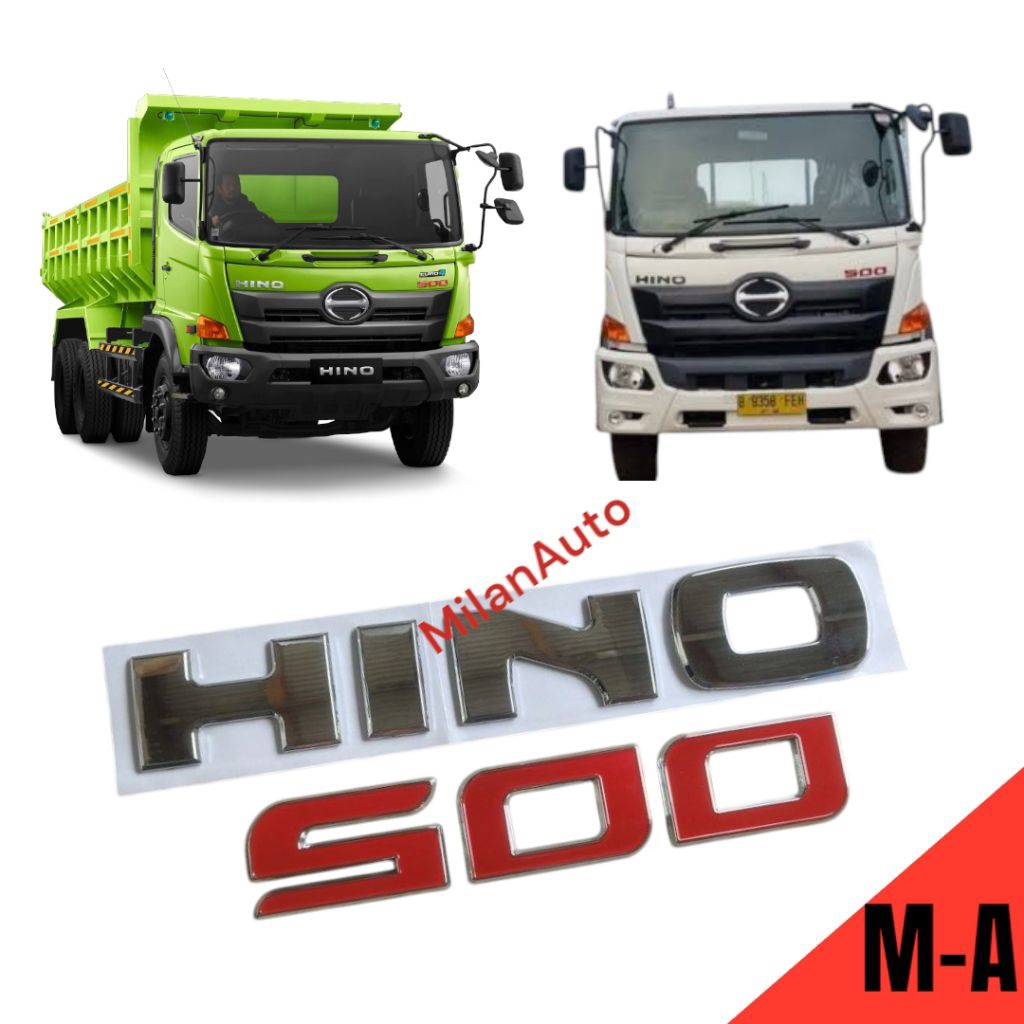 emblem hino 500/tulisan hino 500/logo hino 500/