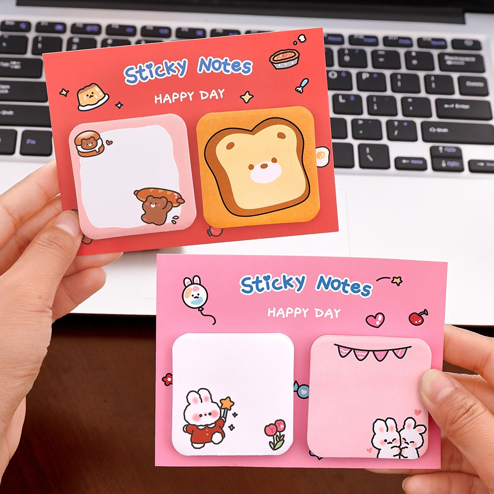 

STICKY NOTE 2 IN 1 MOTIF LUCU / MEMO STIKER / STIKER NOTE