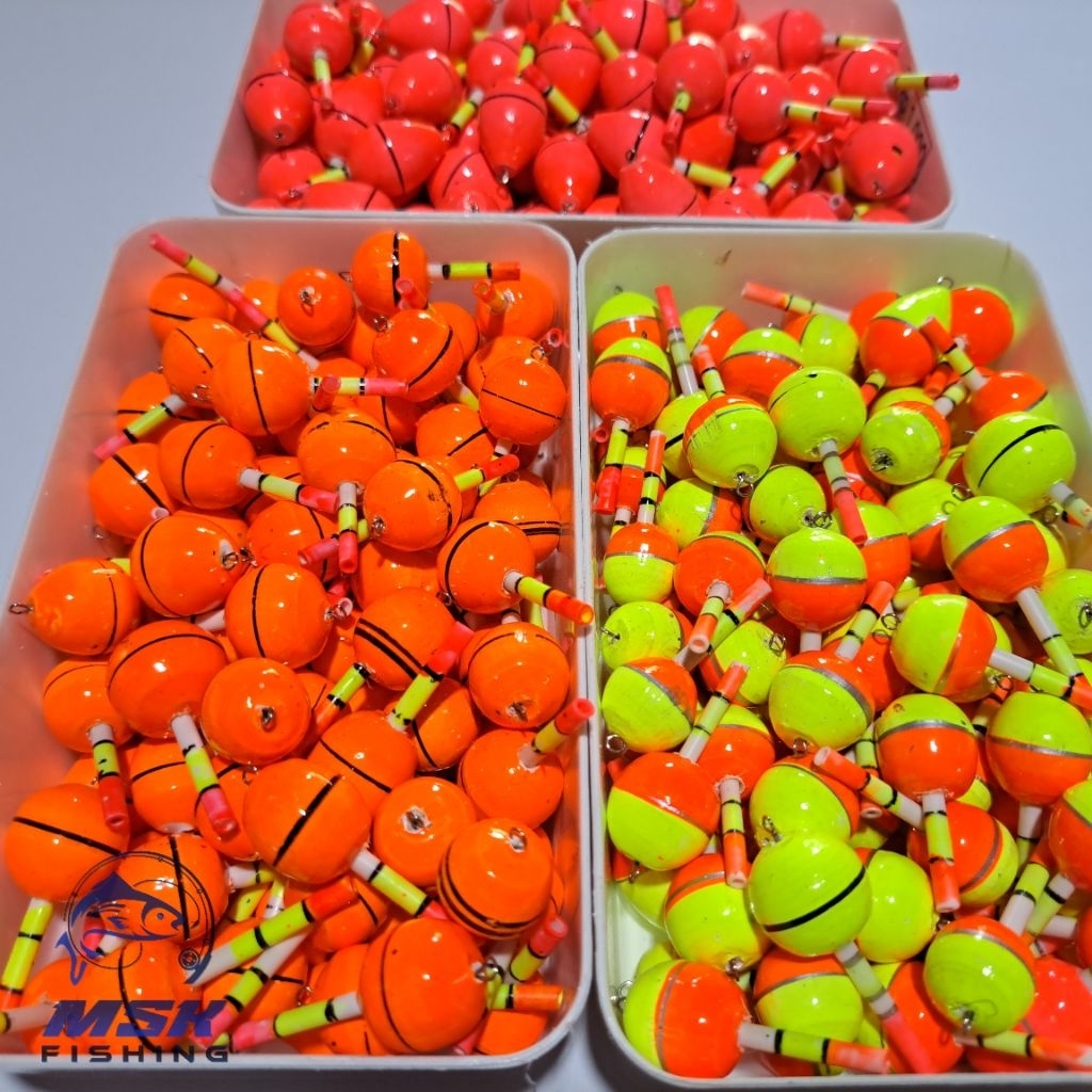 Pelampung Pancing Kayu kecil