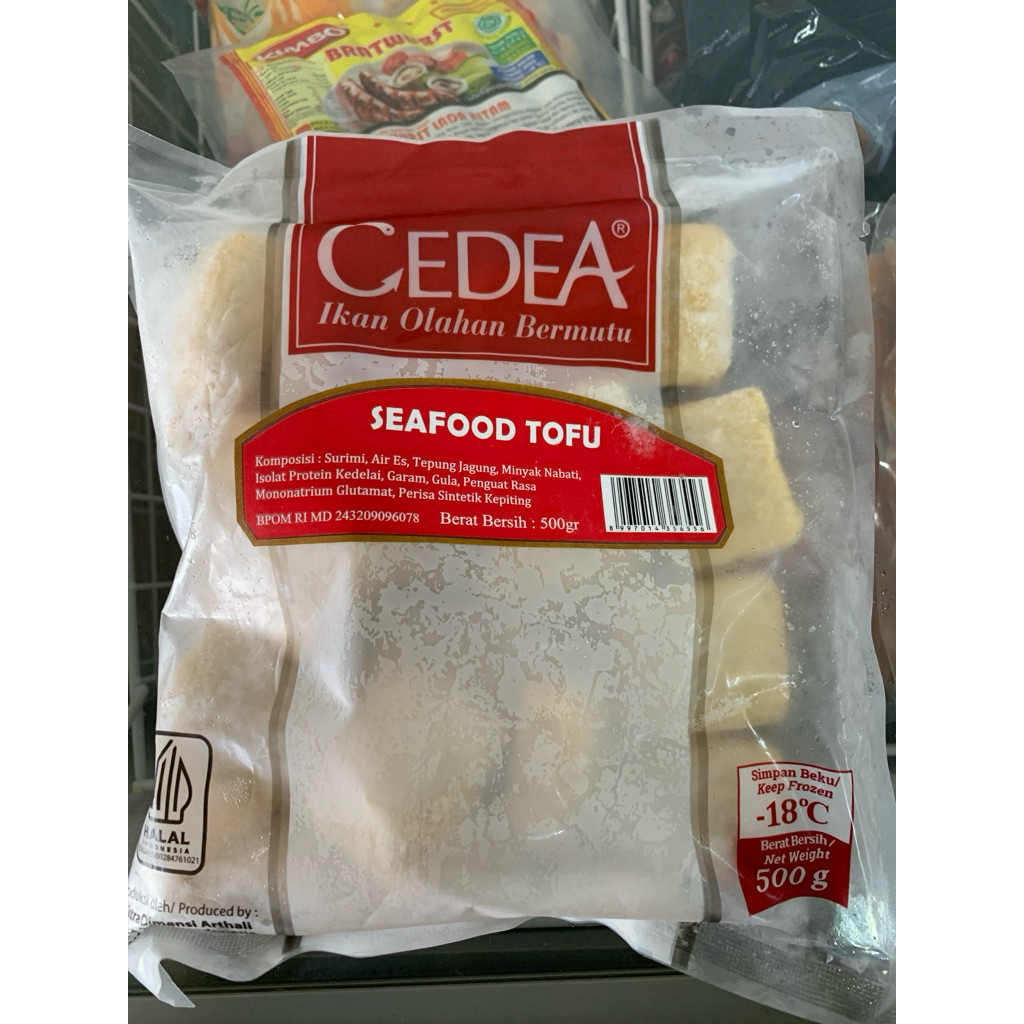 

CEDEA SEAFOOD TOFU 500GR PREMIUM (HARGA ONLINE)