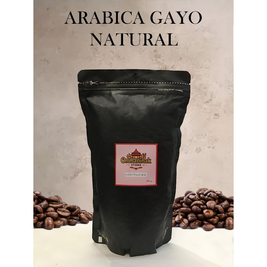 

Kopi Arabica Gayo Natural - Bubuk atau Biji