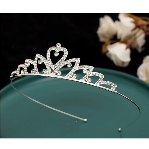 BOS Bando Mahkota Wanita Korea permata Fashion / Bando Anak / Bando  / Bandana Mahkota bandung