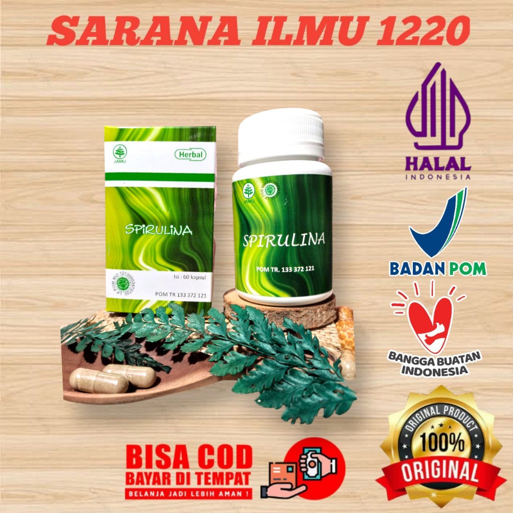 

HIU | SPIRULINA Kapsul Original | Herbal Untuk Daya Tahan Tubuh | Anti Oksidan