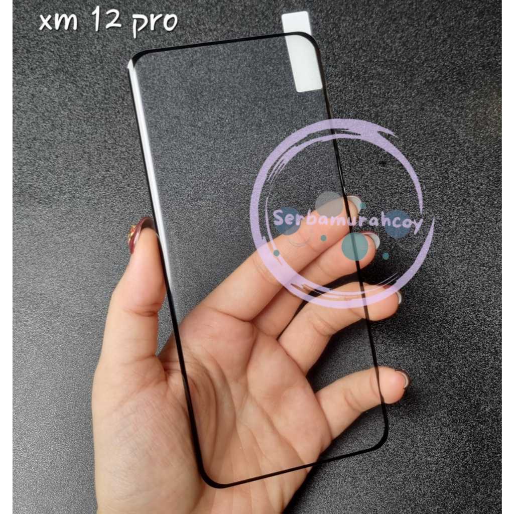tempered glass xiaomi mix 4 mi 12 mi 12 pro tg full glue kaca screen protector full lem curve lengku