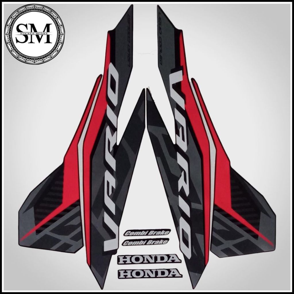 STIKER STRIPING STANDART HONDA VARIO CBS 125 2022  LIST BODY MOTOR HONDA VARIO CBS 2022