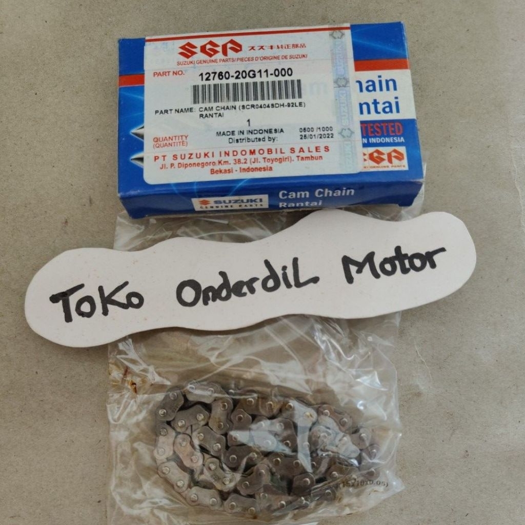 rantai keteng shogun125 SGP 12760-20g11-000 asli Suzuki original
