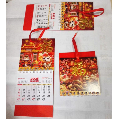 

Kalender Mini / Kalendar Bulanan Gantung / Hiasan Sovenir Tahun Baru