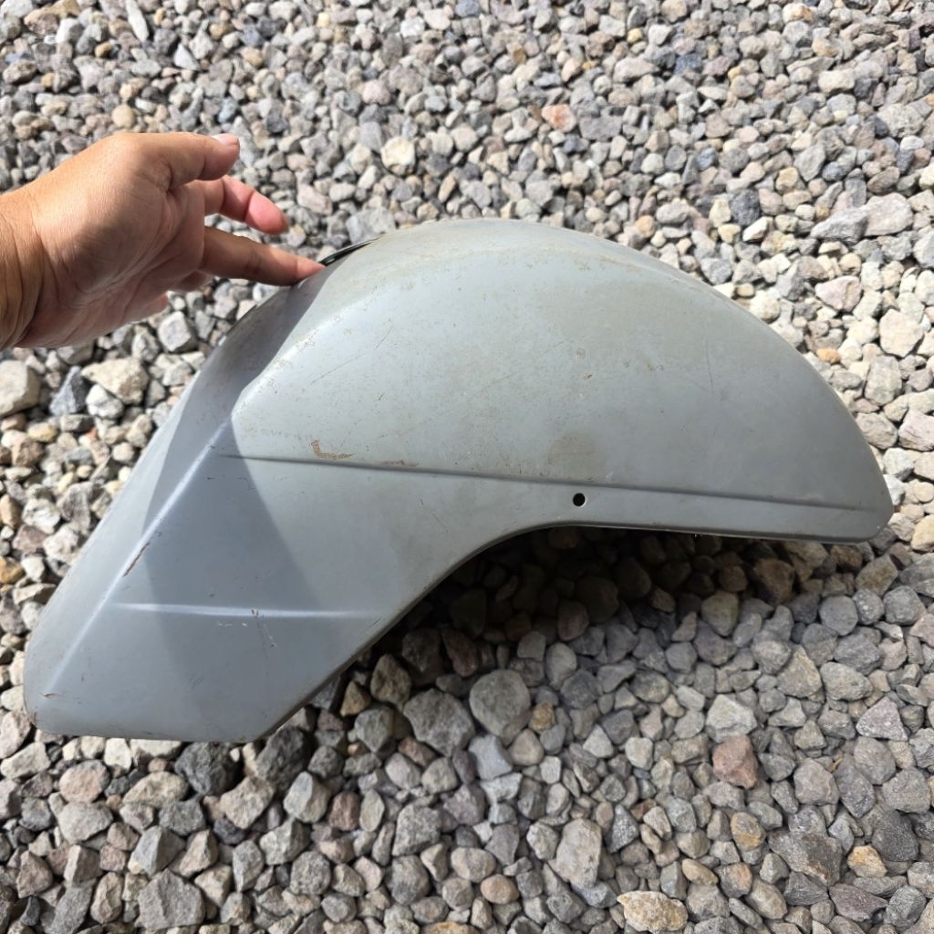 Spakbor Depan Vespa Px / exclusive 1 / Spartan Original Nos Danmotor Biru