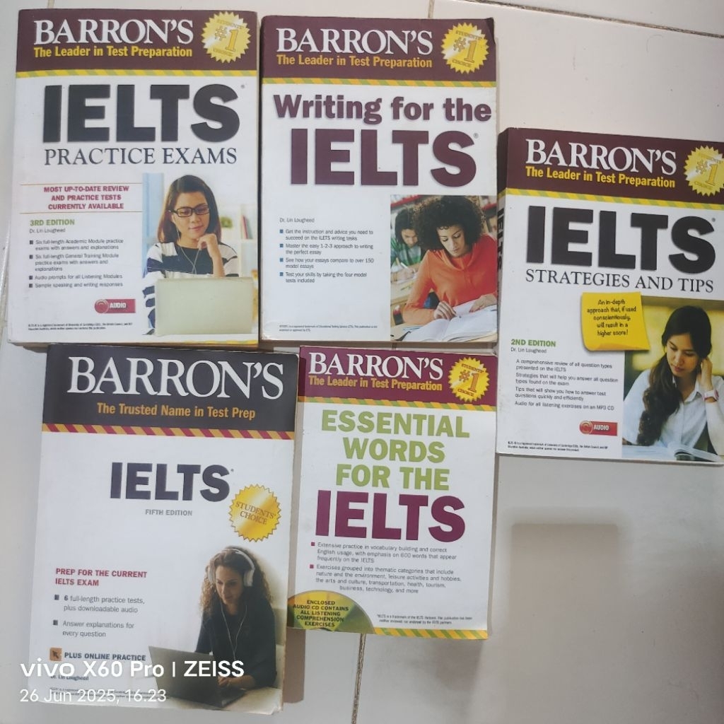 BUKU BARRON'S IELTS ORIGINAL
