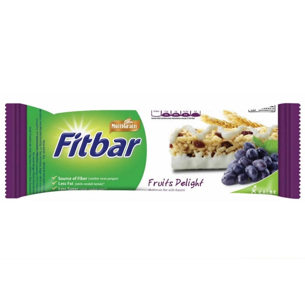 

Fitbar Snack Bar Fruits Delight 20 gr