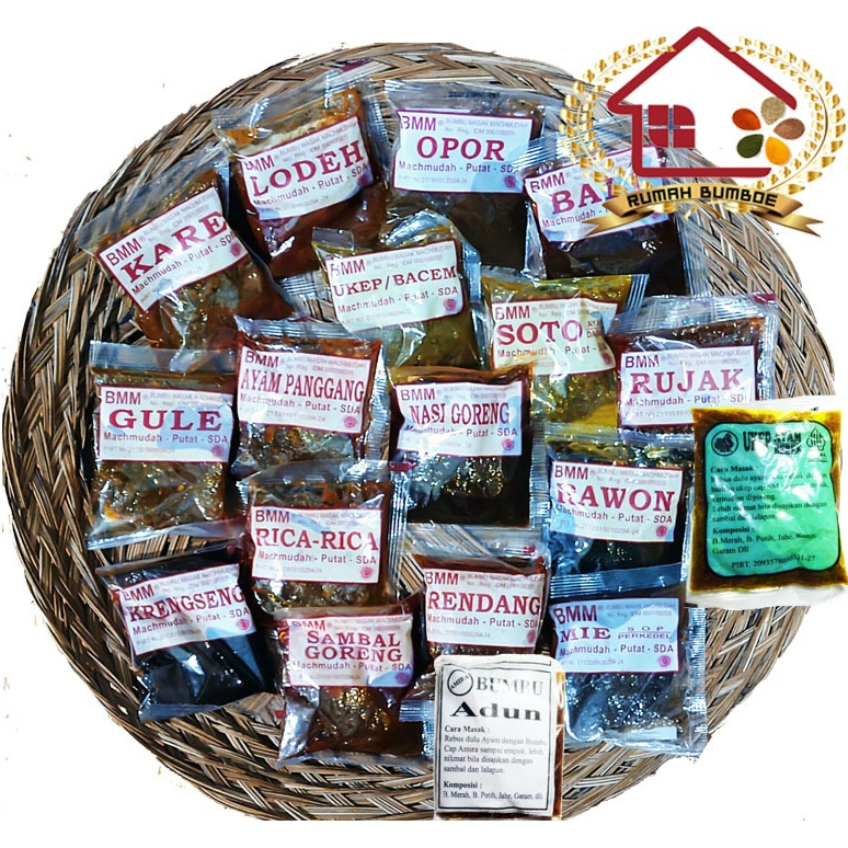 

(10 pcs) BMM Machmudah Bumbu Masak Instant Masakan