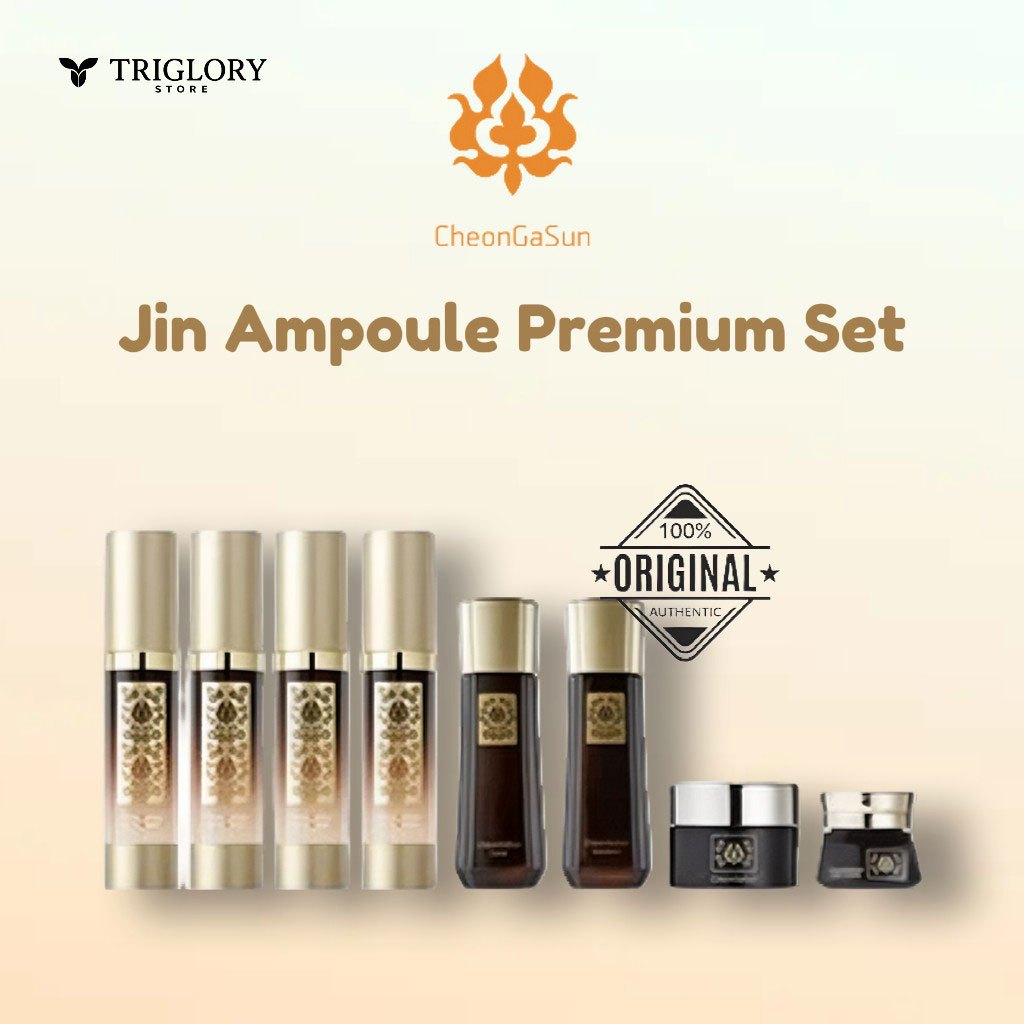 Cheongasun Jin Ampoule Set Sansim Jutanhak Korea