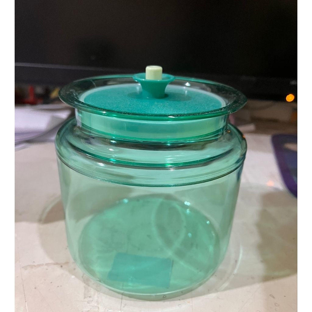 Counterpart Tupperware 900ml Hijau Tosca Toples