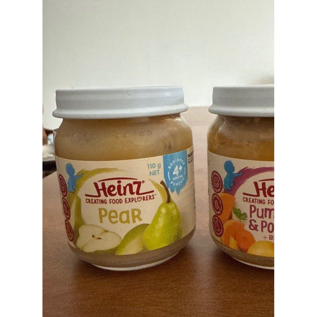 Heinz baby food pear pure 110gr