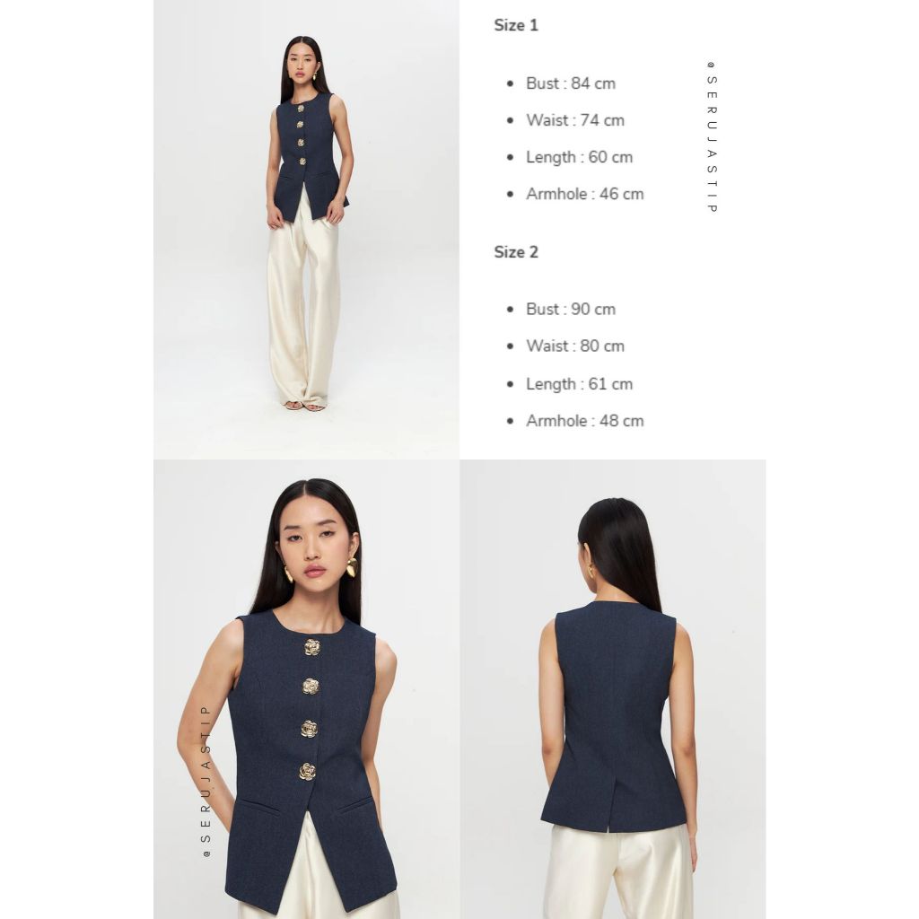 ready DUMA Denise vest SML