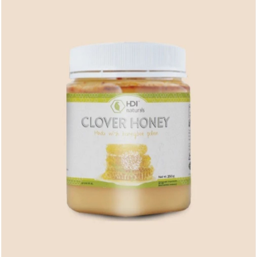 

madu clover honey 250gr exp 2028 free sendok kayu