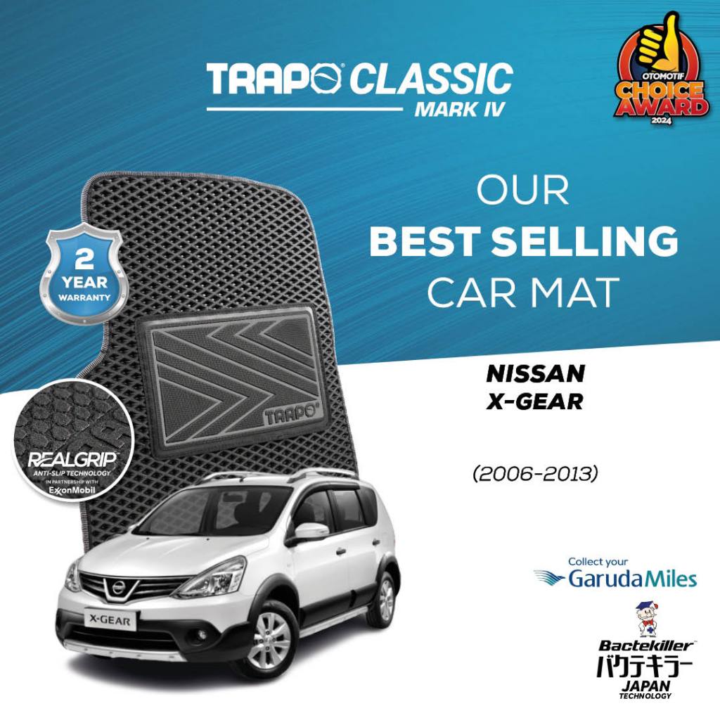 Karpet Mobil Classic V Nissan X-Gear (2006-2013) Trapo Indonesia