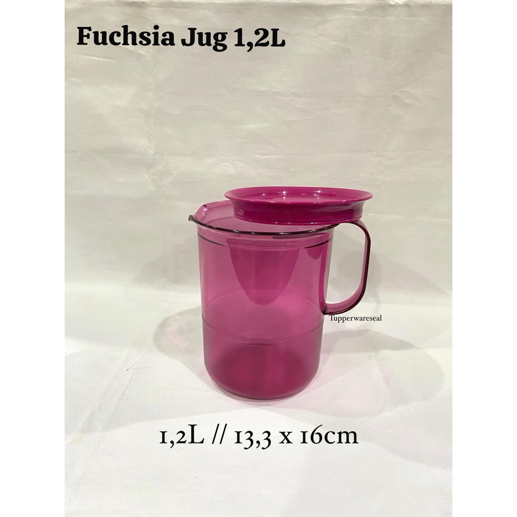 Fuchsia Jug 1,2L Tupperware Original