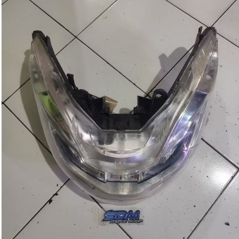 HEADLAMP HEADLIGHT Reflektor Lampu Depan Pcx 150 Cbu Set Lengkap Original