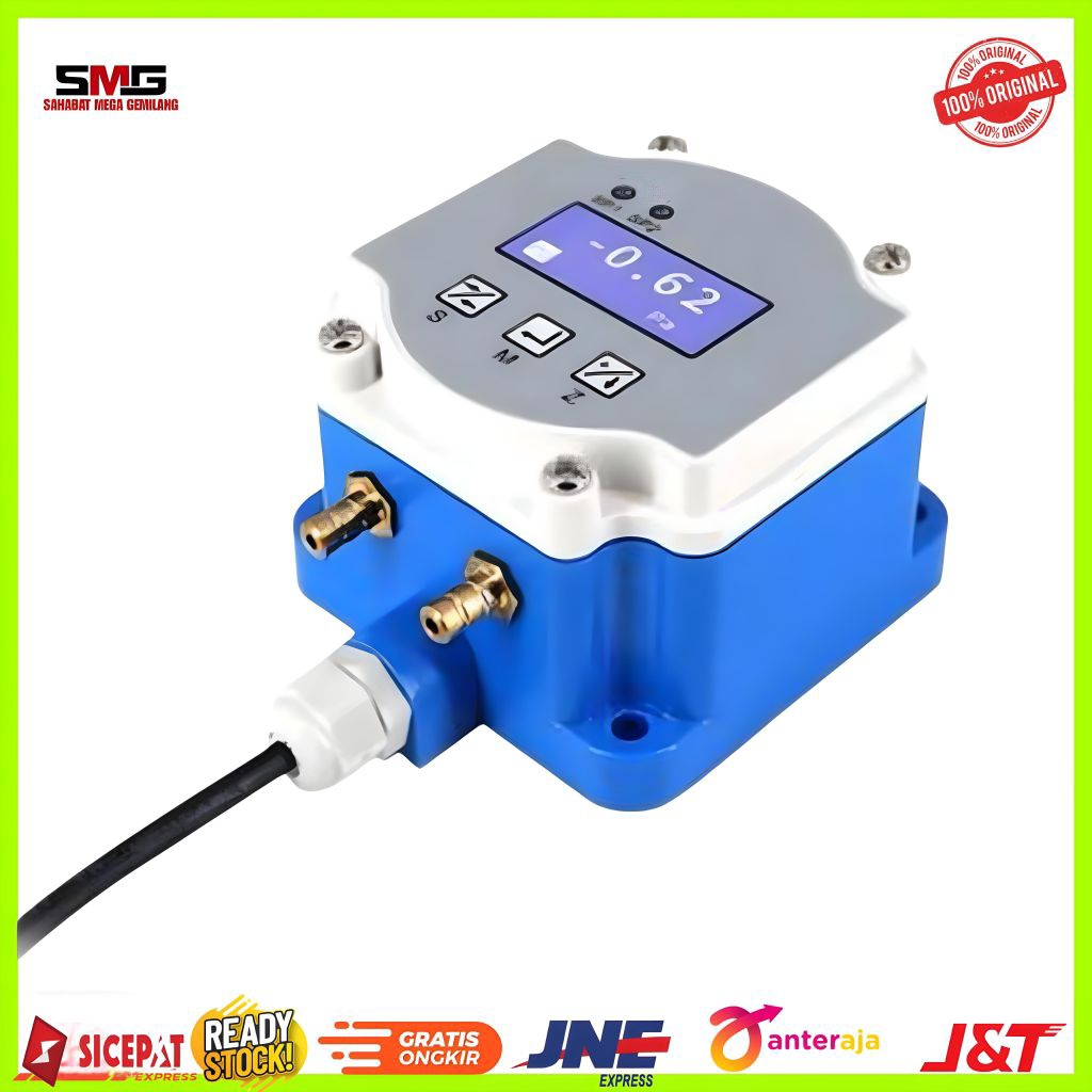 WNK Digital Air Differential Pressure Sensor Low Differential Pressure Transducer HVAC Pressure Diff