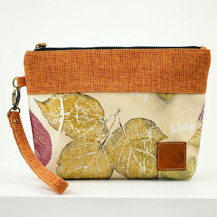 Pouch Ecoprint Sutra