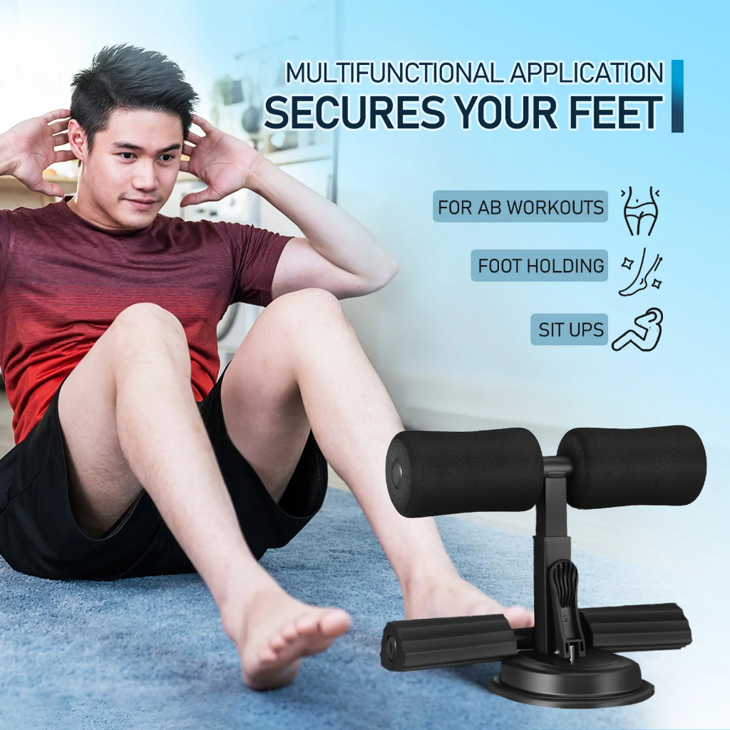 ALAT FITNES SIT UP STAND PORTABLE STAND SIT UP FITNES PORTABLE ADJUSTABLE STAINLESS STEEL