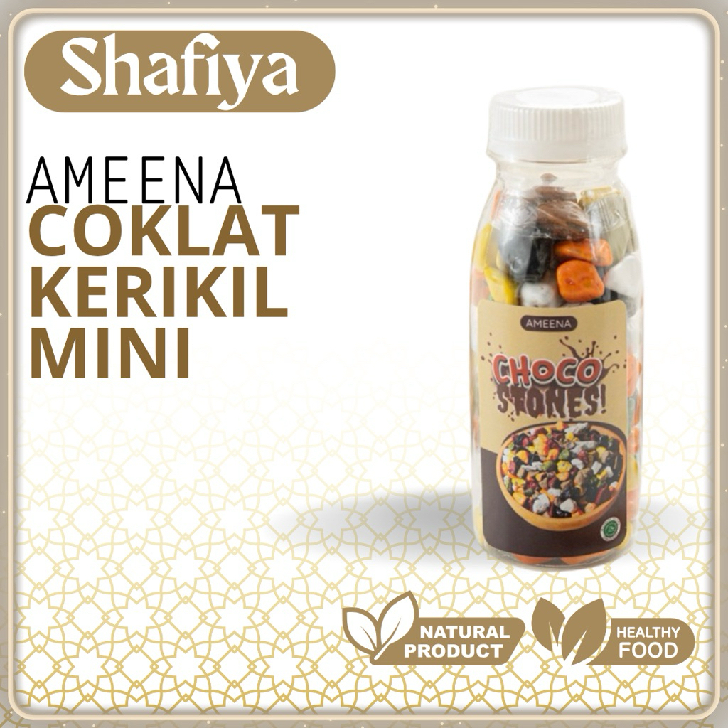 

[ MINI ] Coklat Kerikil Choco Stones Turki 100GR | Ameena Premium Quality