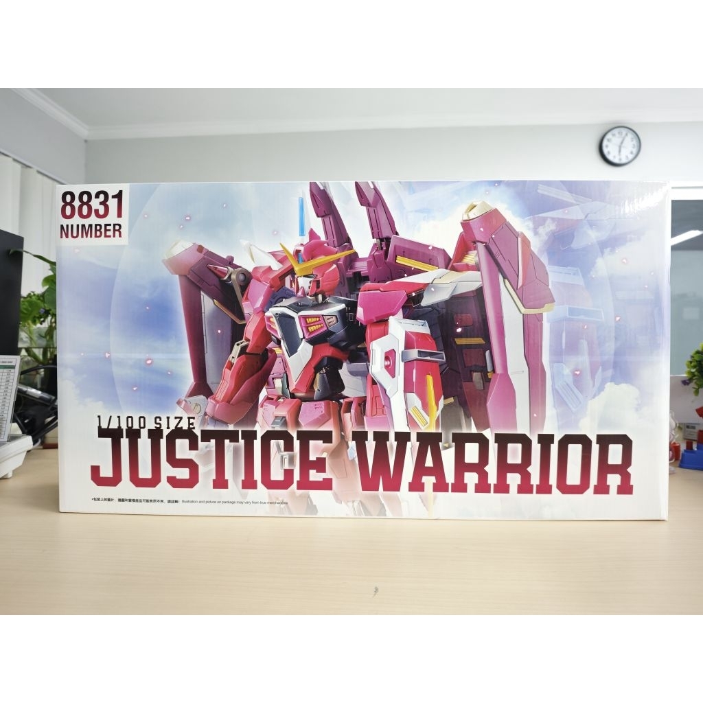 Bundling MG Metal Build Justice(8831) & Sword Launcher Strike(8829) Daban Belum Rakit