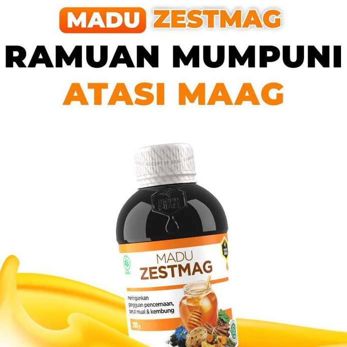 Madu Zestmag Original Obat Maag Gerd Sesak Nafas Batuk Asam Lambung Ampuh