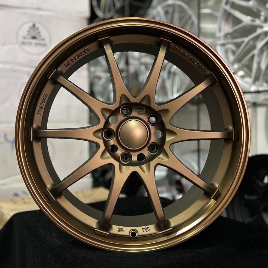 VELG CE28 RING 18 LEBAR 8.5 PCD 5X114 ET 38 WARNA BRONZE | VELG MOBIL RING 18