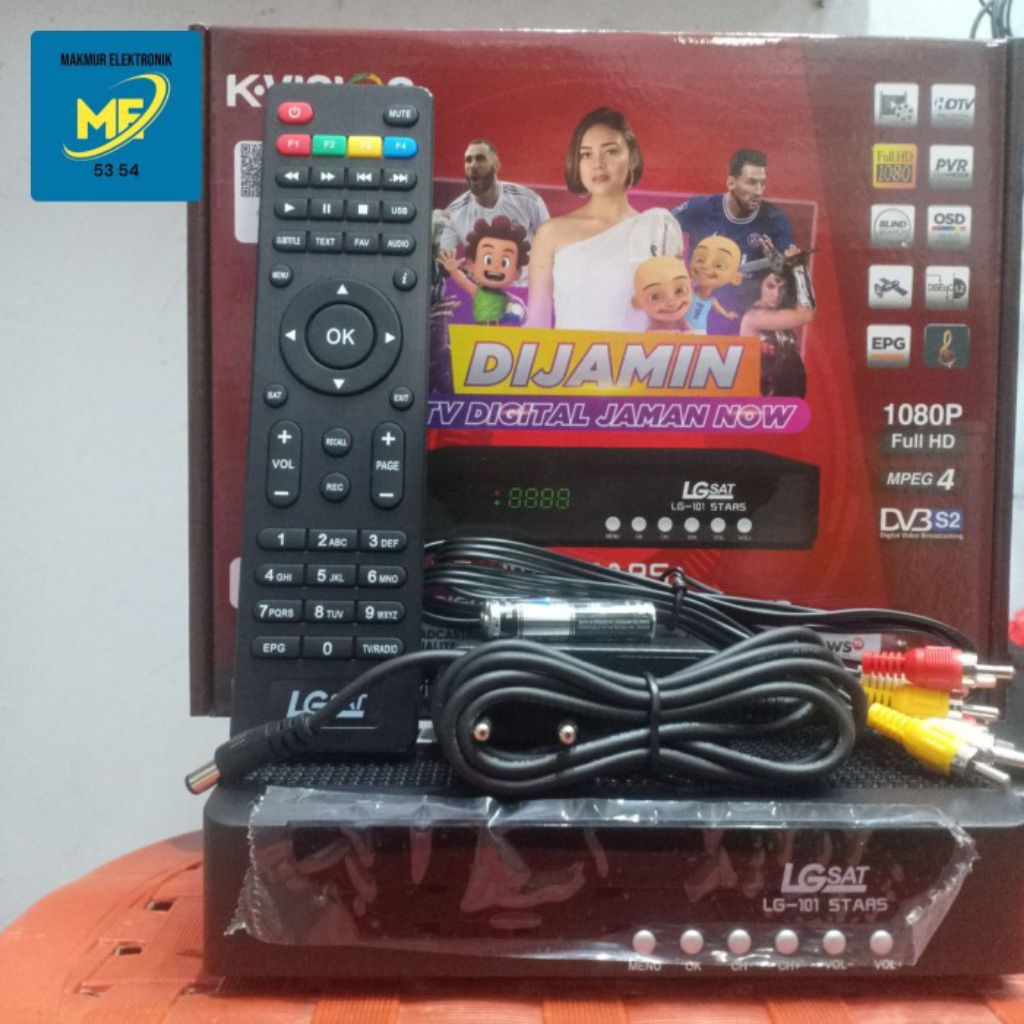 Receiver Parabola K-vision LgSat Stars