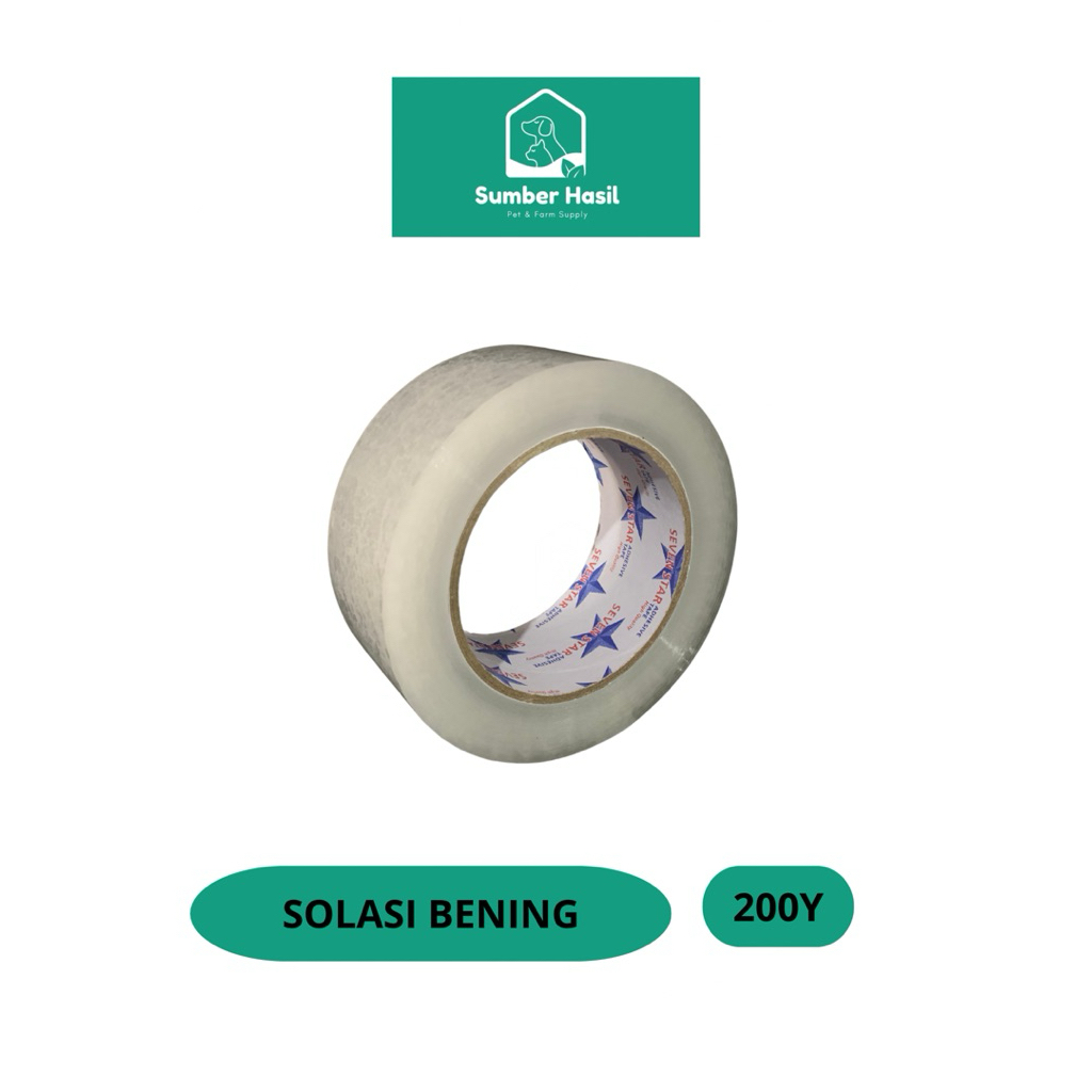 

SOLASI BENING 200 YARD LAKBAN BENING UNTUK PACKING 100% REKAT ORIGINAL