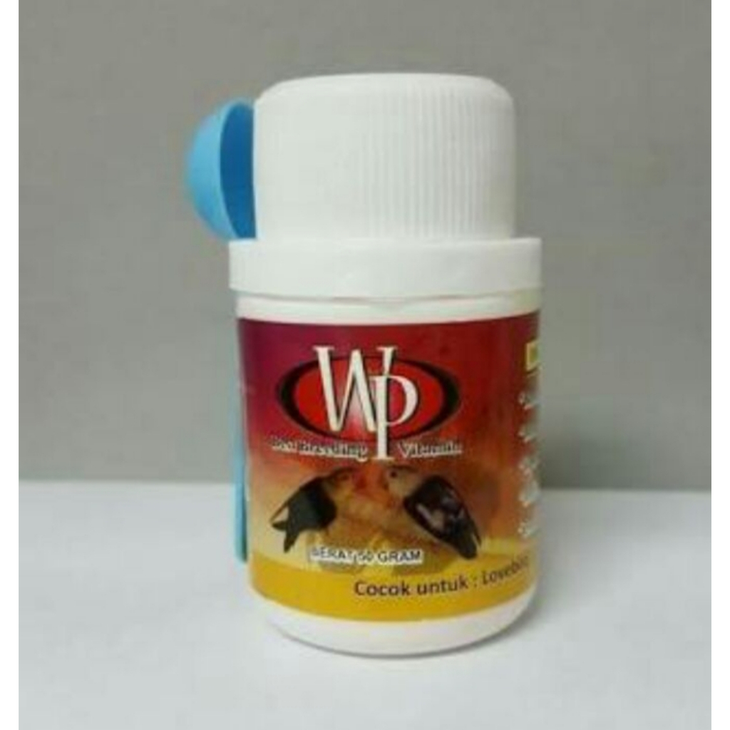 WP Vitamin Burung Multivitamin Ternak Lovebird Kenari Parrot Murai