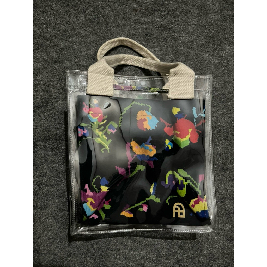 Sling Bag Transparan - Sling bag pouch- Raamoody  - pvc mika tebal