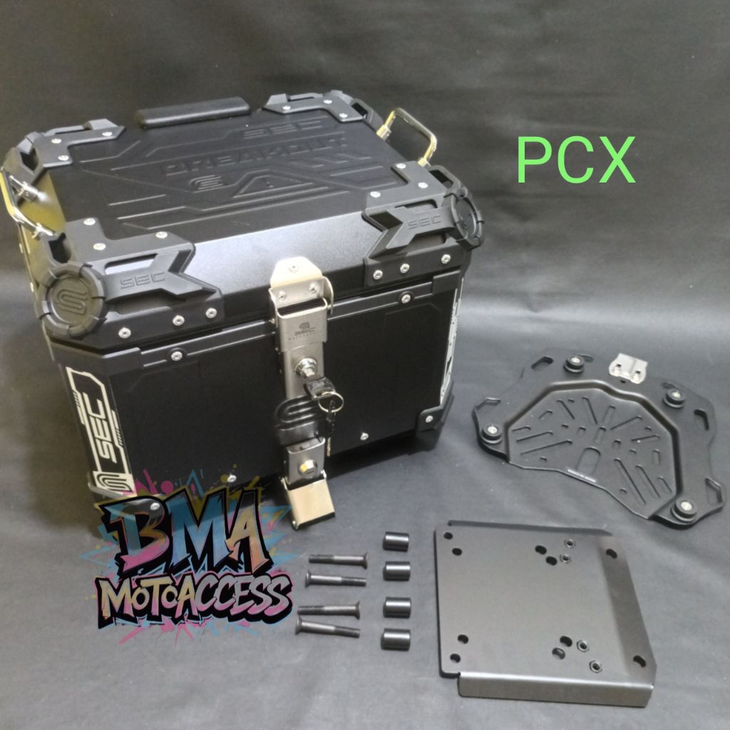 BOX SEC 45L & BREKET BOX - PCX 150/160 / PAKETAN BOX SEC - PCX