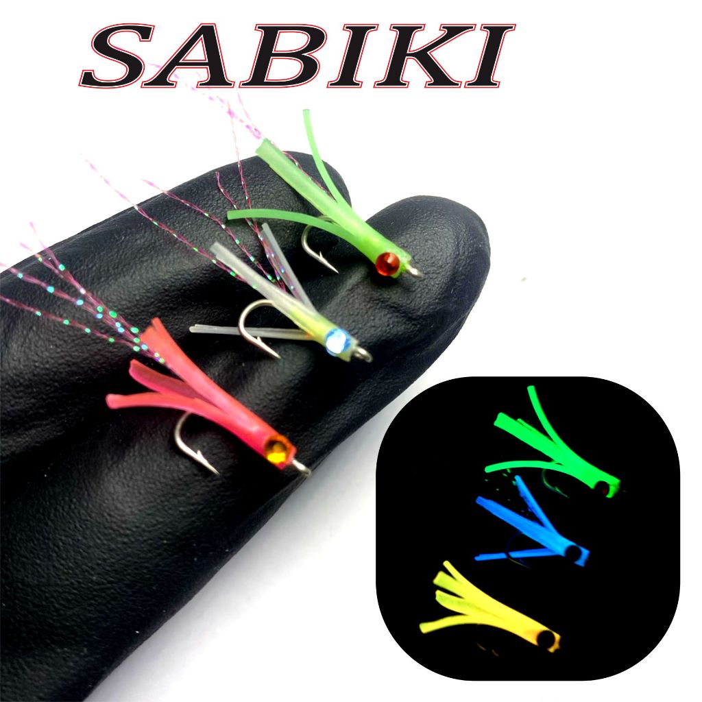 Umpan sabiki untuk memancing ikan baby gt kembung selar