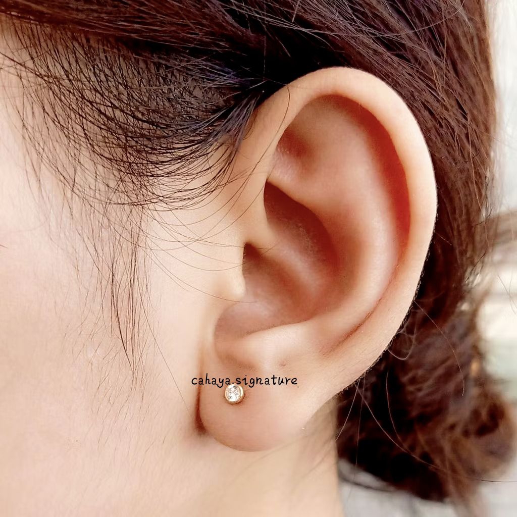 GIWANG MATA BAYI DAN ANAK PERAK 925 ASLI