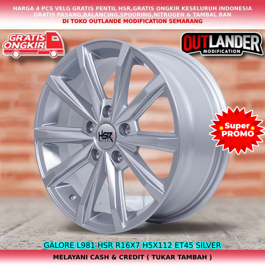 velg mobil r16 velg mobil Clubman Cooper New S Porsche Macan mercy dll hsr GALORE ring16