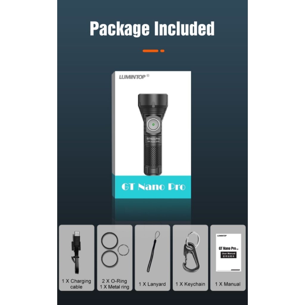 Lumintop GT Nano Pro 3.0 Original